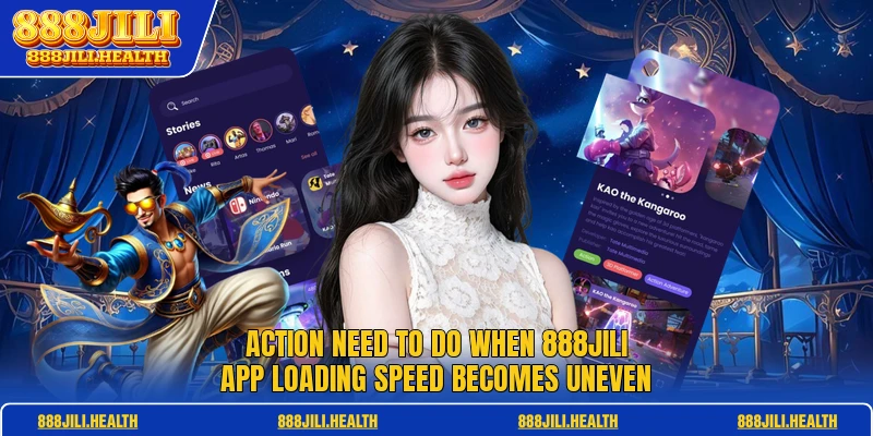 Action need to do when 888JILI app loading speed becomes uneven