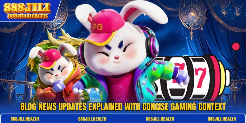 Blog news updates explained with concise gaming context
