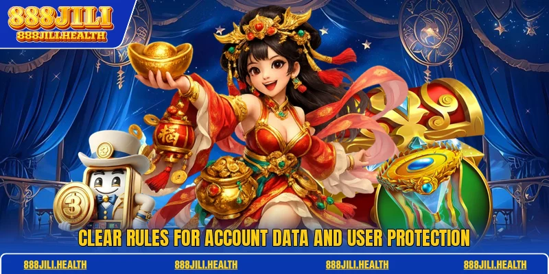 Clear rules for account data and user protection