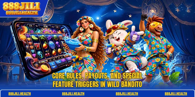 Core rules, payouts, and special feature triggers in Wild Bandito