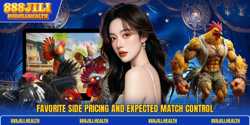 Favorite side pricing and expected match control
