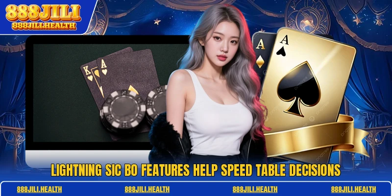 Lightning Sic Bo features help speed table decisions