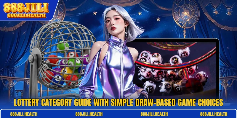 Lottery category guide with simple draw-based game choices