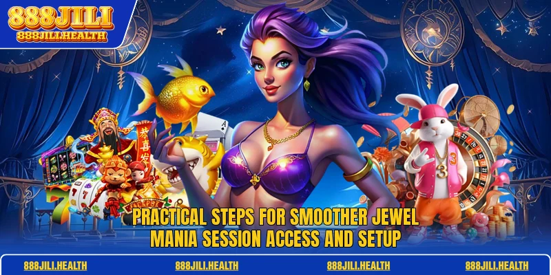 Practical steps for smoother Jewel Mania session access and setup
