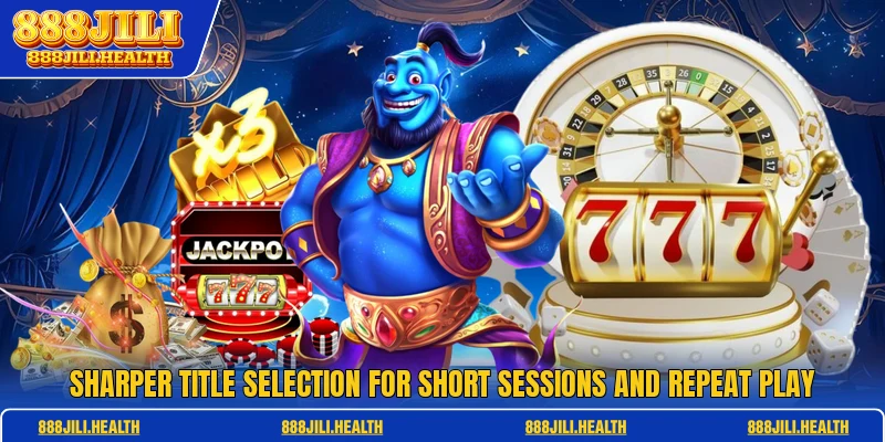 Sharper title selection for short sessions and repeat play