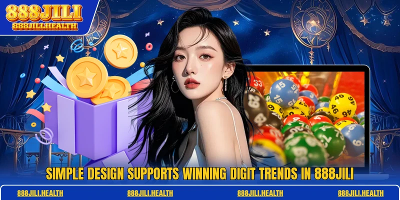 Simple design supports Winning Digit Trends in 888JILI