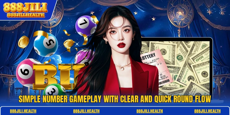 Simple number gameplay with clear and quick round flow