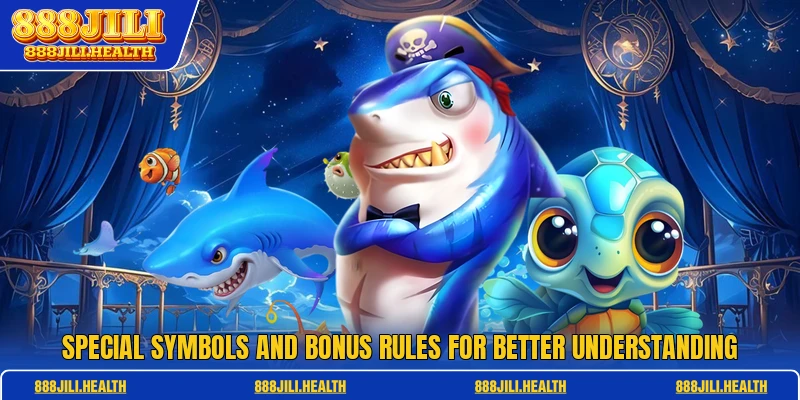 Special symbols and bonus rules for better understanding