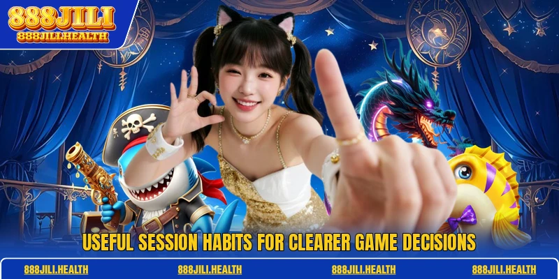 Useful session habits for clearer game decisions