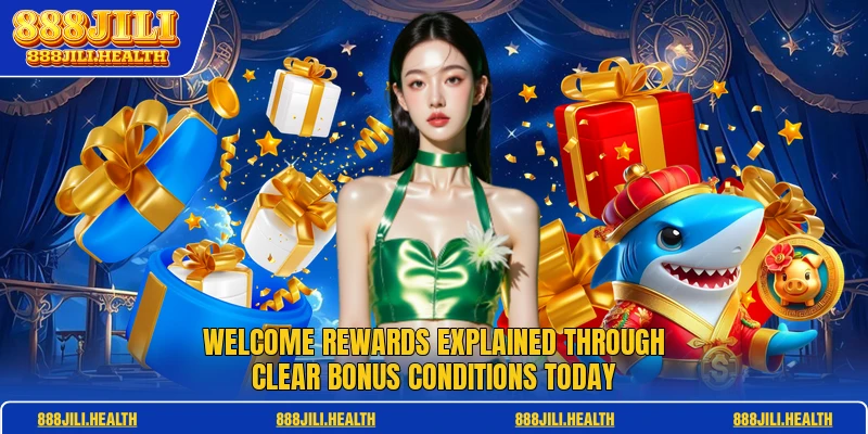 Welcome rewards explained through clear bonus conditions today